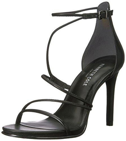 Kenneth Cole York Bryanna Strappy Leather Dress Sandal Black 65 M Us