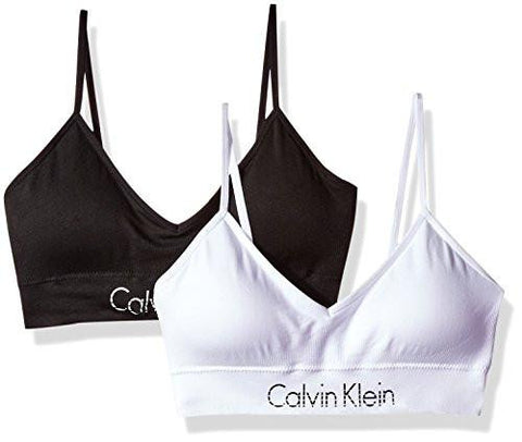 Horizon Seamless 2 Pack Bralette Blackwhite L