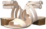 Nine West Yesta Leather Dress Sandal Off White 10 M Us