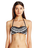 Algiers Molded Cup Bandeau Bikini Top Black 6