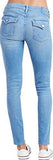 Casey Low Rise Super Skinny Jean With Flap, Spring Break, 31