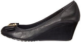 Tali Grand Bow Wdg65 Wedge Black 7 B Us