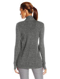 Karen Kane Ribbed Cardi, Charcoal, XLarge