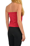 Maison Martin Margiela Red Sleeveless Cropped Top Us Xl It 46;