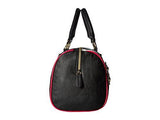 Medium Speedy Barrel Satchel Bag Stripe