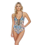 Summer Serenade Soft Cup One Piece Swimsuit, Multi, M