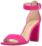 Nine West Nora Suede Dress Sandal Pink 6 M Us