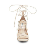 Roxie Dress Sandal Nude Snake 85 M Us