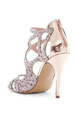 Betsey Johnson Raqui Heel 6, Blush Glit