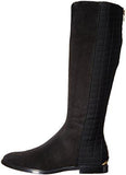 Donnily Riding Boot Black Suede 85 M Us