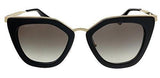 Prada 0Pr 53Ss Blackgrey Gradient Sunglasses