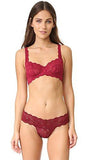 Never Say Never Prettie Bra, Deep Ruby, 36C