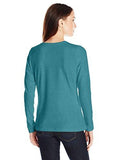 Laureldale Long Sleeve Tee, Ocean Blue, Xs