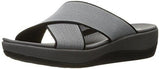 Arla Elin Slide Sandal Blackwhite 10 M Us