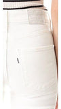 Levis 721 High Rise Skinny Jeans Western White 27