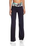 Bootcut Pant Jungle Bounty Print, Black, Medium