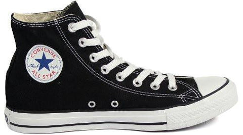 Unisex Chuck Taylor All Star High Top Sneakers Blackwhite Us 55 75