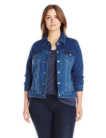 Levi Plussize Trucker Jacket Blue Flight 2X