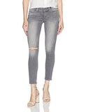 Verdugo Crop Jeans, Stone Grey Destructed, 26