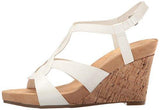 Fabuplush Wedge Sandal White 10 M Us