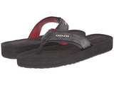 Judy Sig C Blackdenimblack Flip Flop Thong Sandals 65 Bm Us