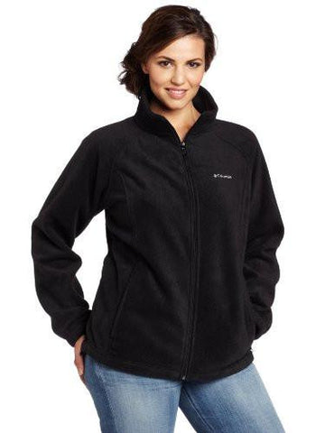 Plussize Benton Springs Full Zip Plus Black 3X