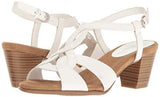 Base Level Dress Sandal White Snake 105 M Us