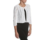 White Floral Cardigan Medium