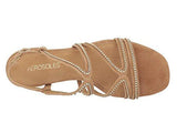 Downtown Flat Sandal Light Tan Suede 10 M Us