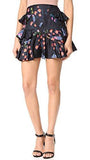 Multi Ruffle Skirt, Black, 2
