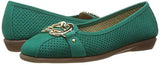 High Bet Ballet Flat Bluegreen Nubuck 105 M Us