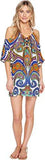 Pacific Paisley OffTheShoulder Tunic Cover Up, Multi/Multi, L