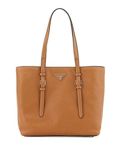 Prada Saffiano Soft Hand Bag 1Bg133 Caramel