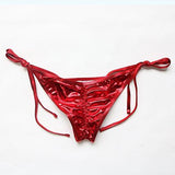 Mooskini Sexy Brazilian Bikini Set Liquid Push Up Twopieces Swimsuit S Red