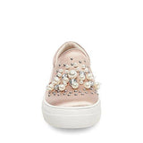 Glamour Fashion Sneaker Blush Satin 10 M Us