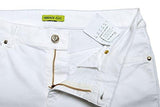Jeans White Straight Leg Denim Jeans Us 5 It 41;