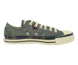 Converse Chuck Taylor All Star Lo Top Patchwork Charcoal Shoes 102091F 6 8