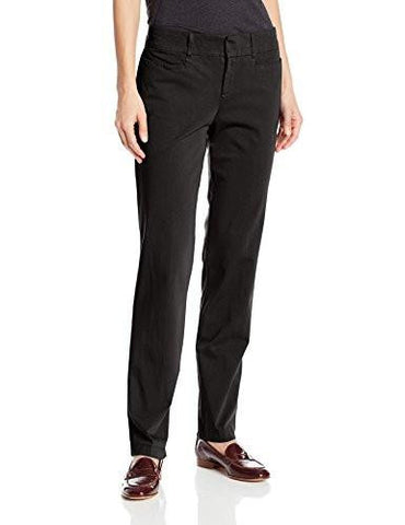 Ideal Straight Leg Stretch Trouser Pant Black 4