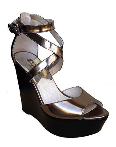 Michael Michael Kors Gabriella Wedge Nickel 7