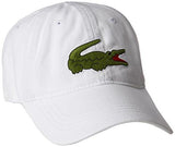 Lacoste Big Croc Gabardine Cap White One Size