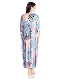 Ellen Tracy Ruched Caftan, 485, S/M