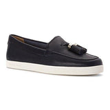 Michael Michael Kors Callahan Moc Navy Tumbled Leather 7 M