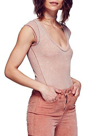 Arthur Waffle Knit Tee XSmall, Brown
