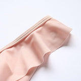Mooskini Sexy Ruffles Bikini Set Push Up Padding Swimsuit Swimwear L Pink