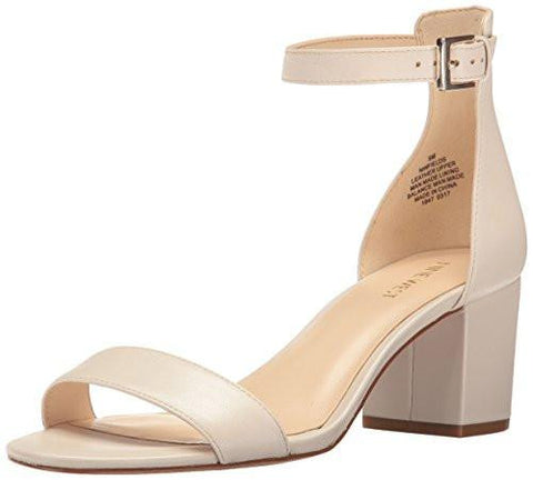 Nine West Fields Leather Dress Sandal Off White 85 M Us