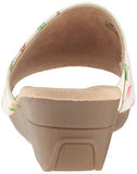 Florida Wedge Sandal Bone Combo 75 M Us