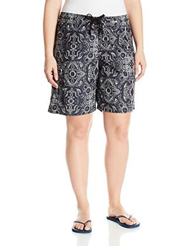 Kanu Surf Plussize Bisma Boardshorts Black 2X