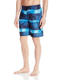 Speedo Setting Sun Stripe Eboard Shorts Workout & Swim Trunks Island Blue Small