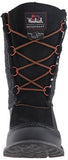 Fully Wooly Lace Winter Boot, Black, 9 M Us