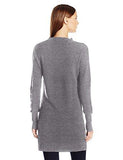 Bcbgeneration Ottoman Cocoon Tunic Top Medium Heather Grey Large